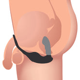 7X P-STRAP Milker Vibrating Prostate Stim w- Cock & Ball Harness